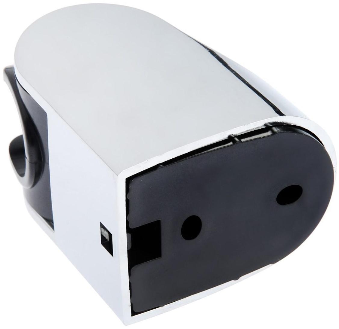 Держатель для душевой лейки ZEIN Z83, регулируемый, скрытый монтаж, пластик, хром