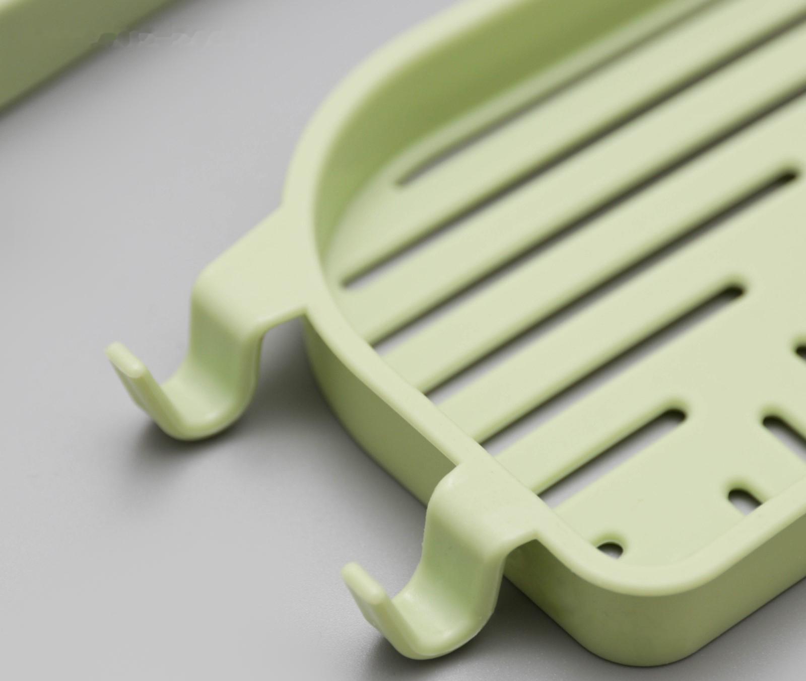 Держатель для мелочей с мыльницей, на кран, 21×12,5×1 см, цвет МИКС