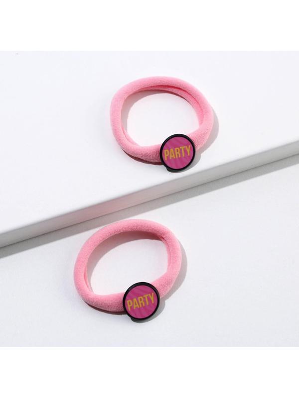 Резинки для волос (2 шт.) «Сияй в новом году», набор, d= 4 см.