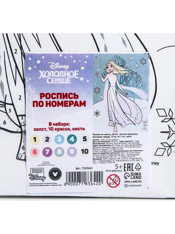 Роспись по холсту 20х30 