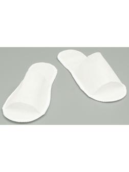 Одноразовые тапочки, эконом, белые, 42 р.