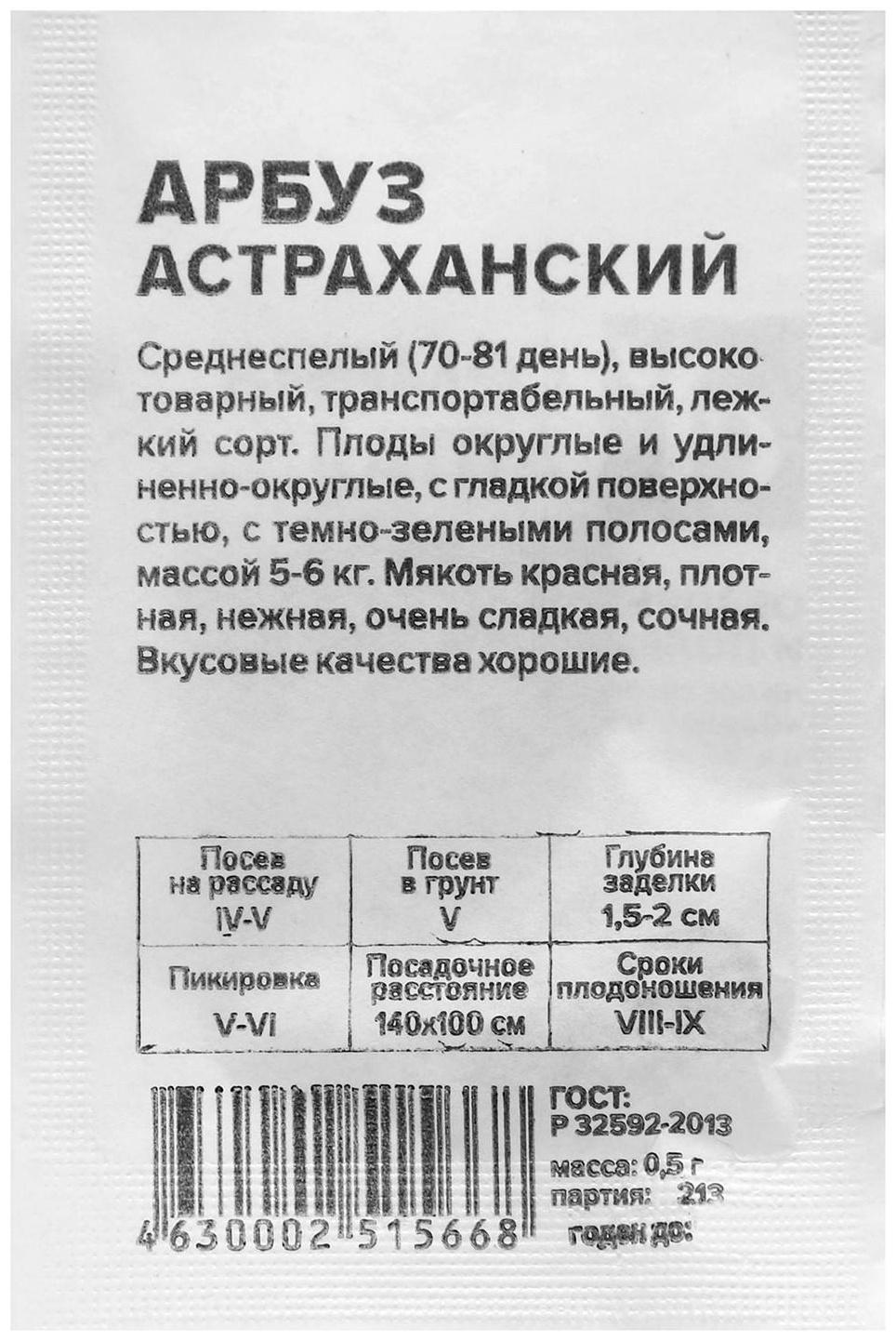 Семена Арбуз  