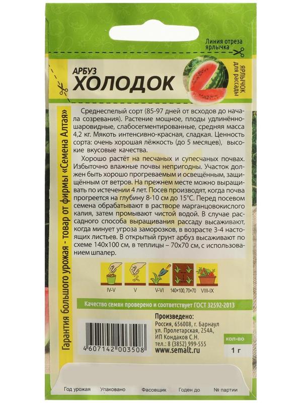 Семена Арбуз 