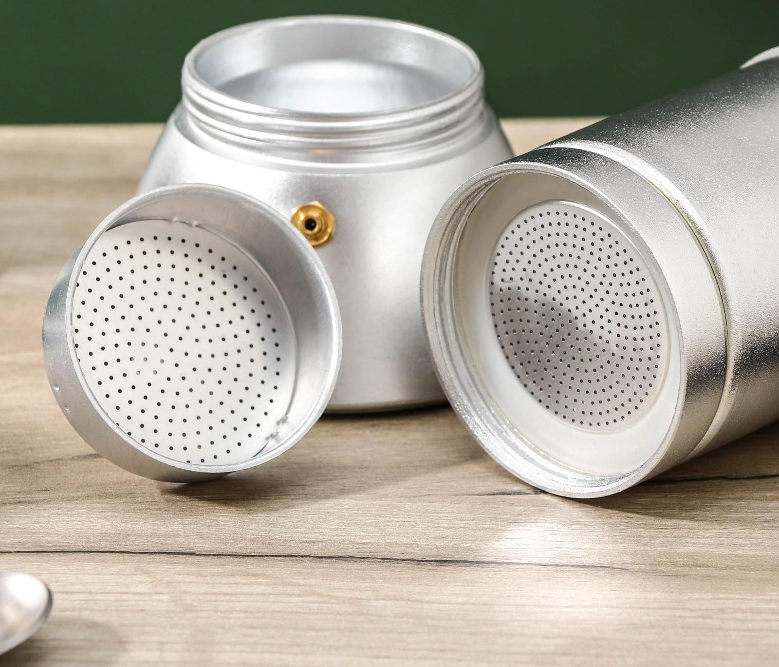 Кофеварка гейзерная Magistro Salem, на 3 чашки, 150 мл, индукция