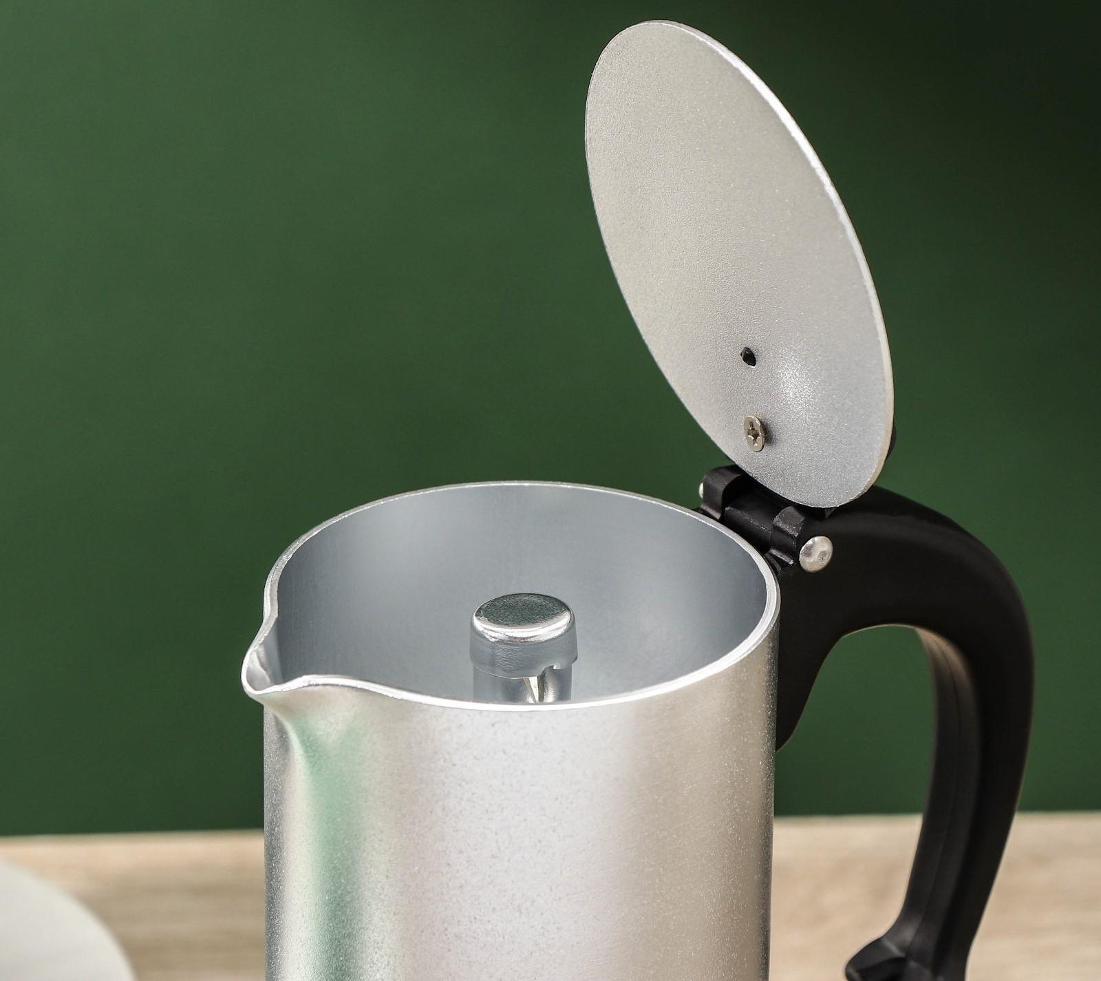 Кофеварка гейзерная Magistro Salem, на 3 чашки, 150 мл, индукция