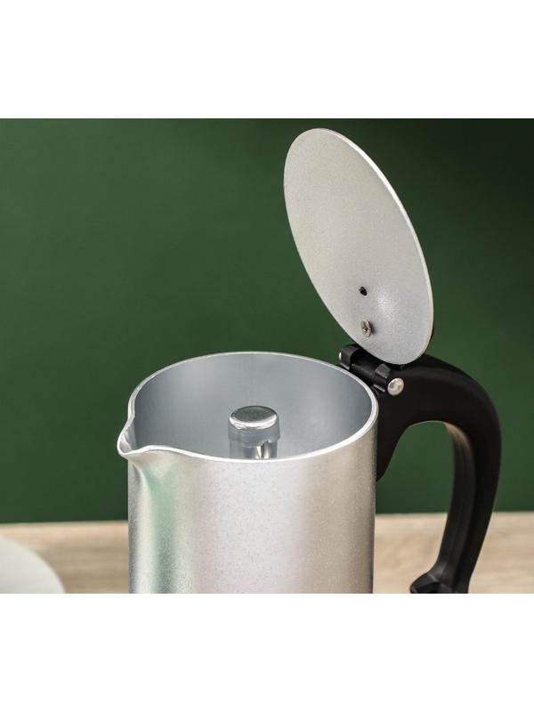 Кофеварка гейзерная Magistro Salem, на 3 чашки, 150 мл, индукция