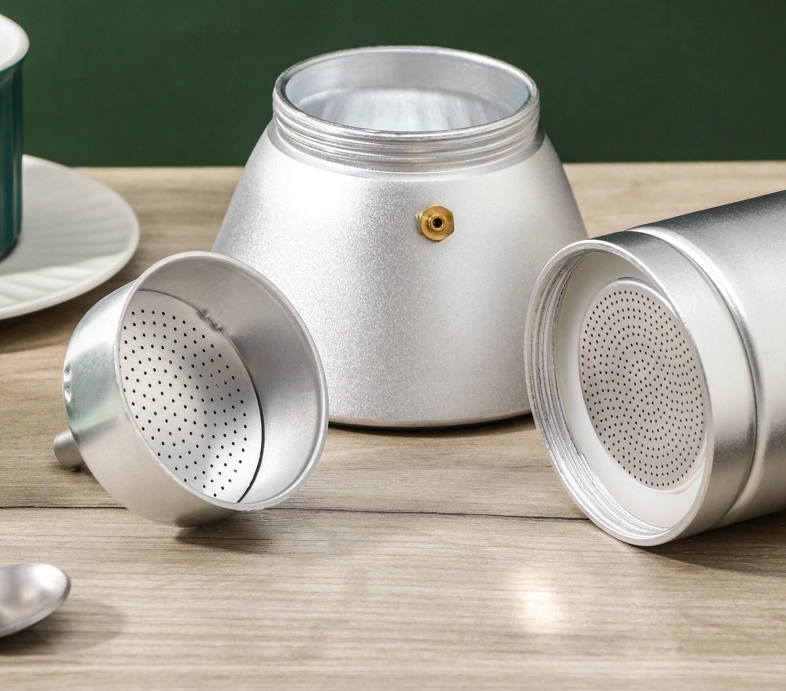 Кофеварка гейзерная Magistro Salem, на 6 чашек, 300 мл, индукция