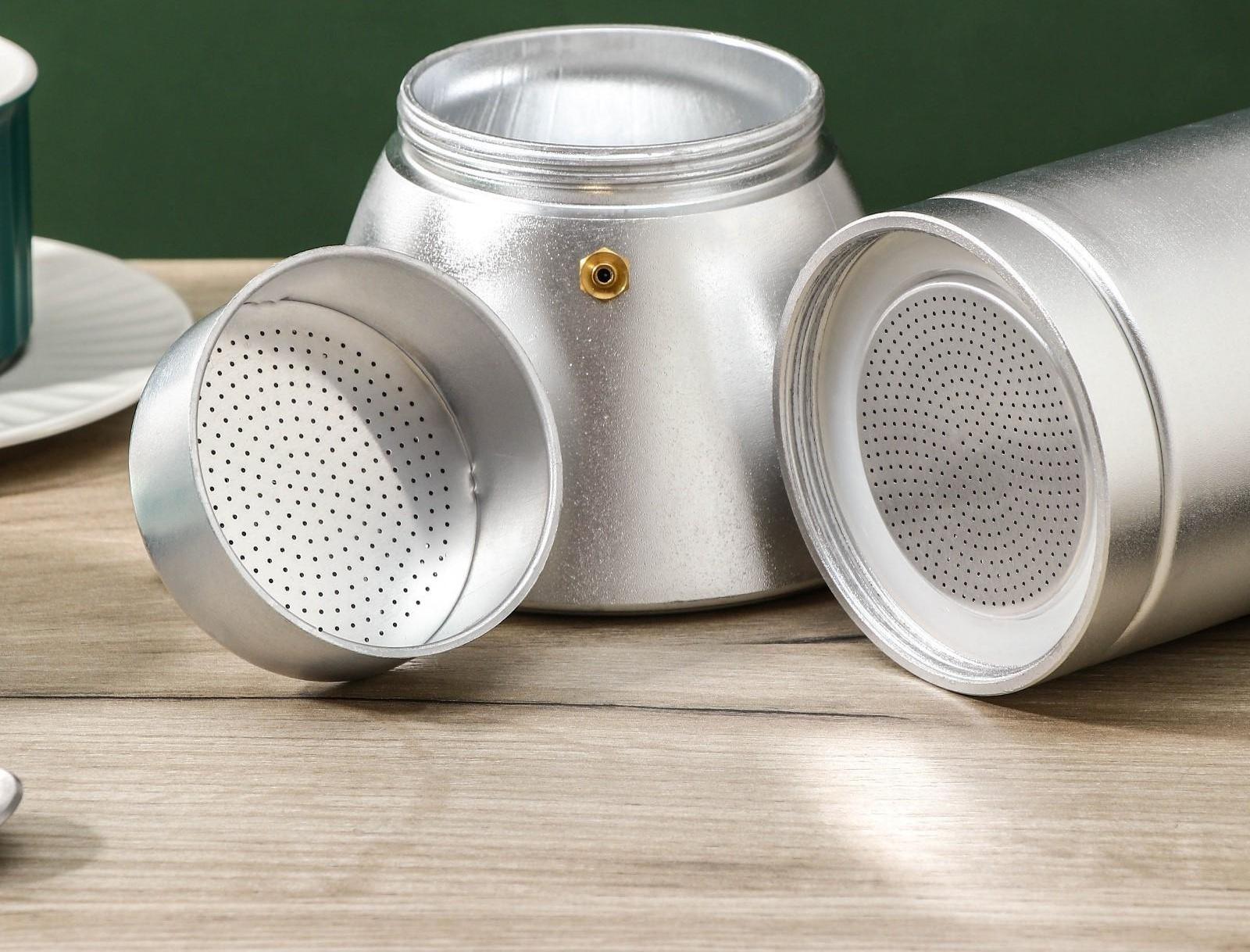 Кофеварка гейзерная Magistro Salem, на 9 чашек, 430 мл, индукция