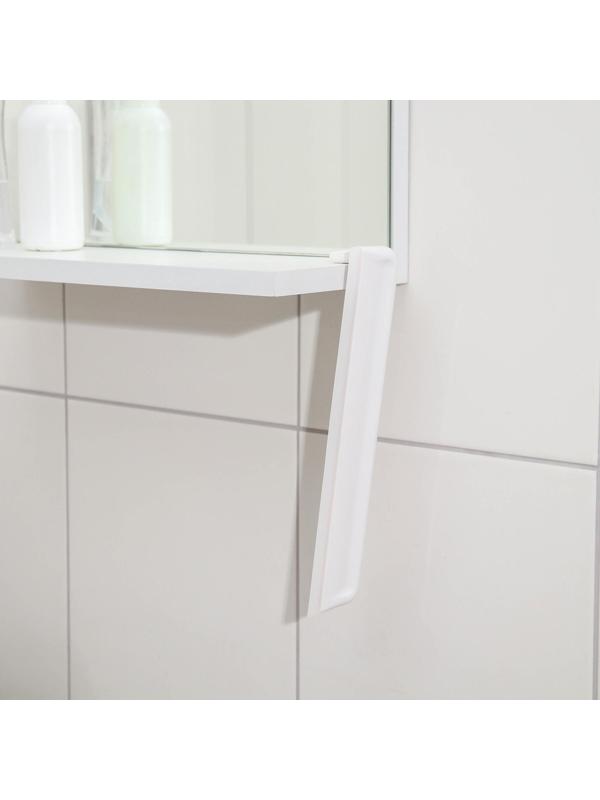 Водосгон для зеркал и душевых кабин, с подвесом, 25×5×4 см