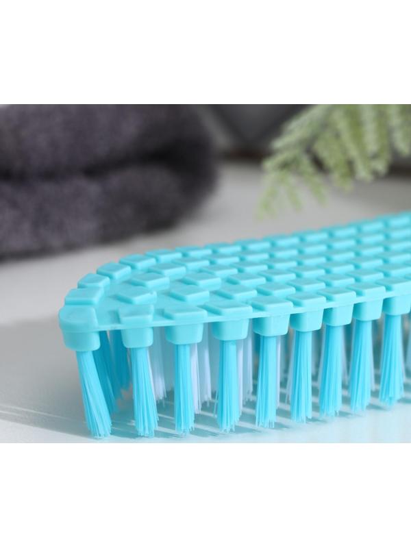 Щётка-утюжок Доляна, гибкая, 15,5×6,5×3,5 см, цвет МИКС