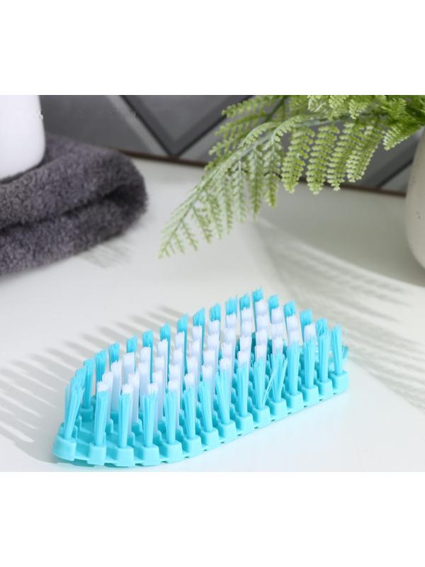 Щётка-утюжок Доляна, гибкая, 15,5×6,5×3,5 см, цвет МИКС