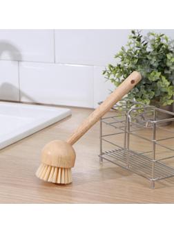 Щётка для посуды Доляна «Лотос», круглая, 22 см