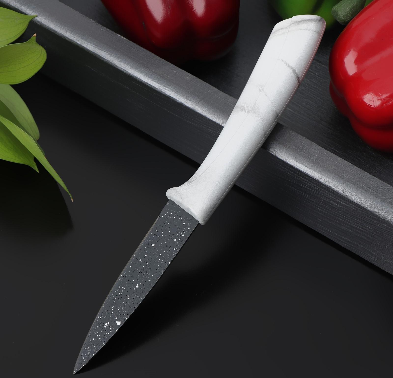 Нож овощной «Мрамор», лезвие 9 см