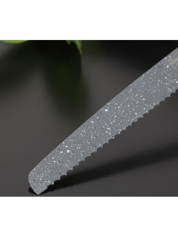 Нож хлебный «Мрамор», лезвие 20 см