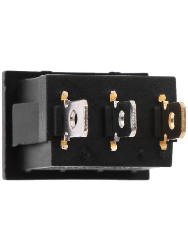 Переключатель красный с подсветкой, 12 В, 15 A, 3 контакта, размер Mini