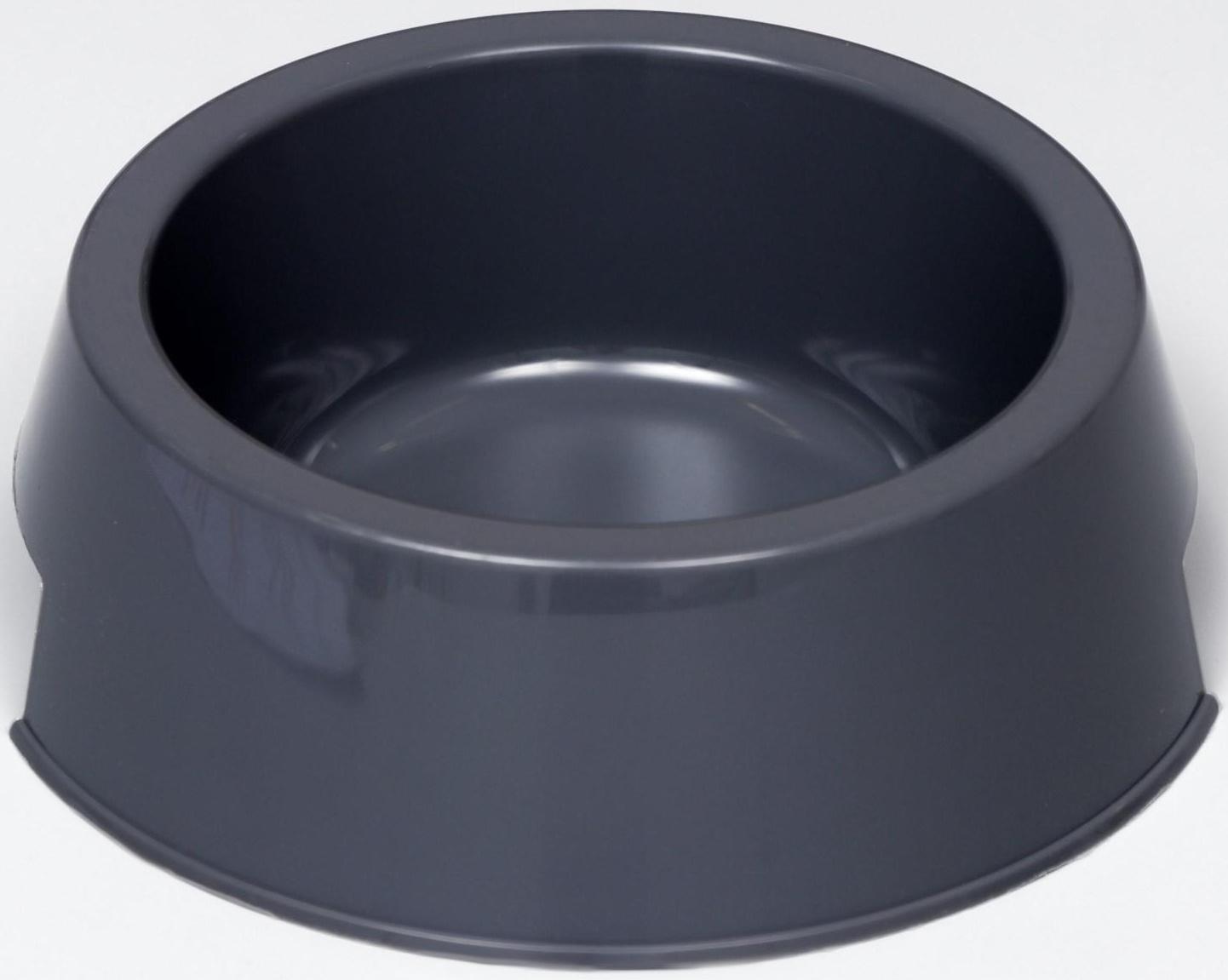 Миска пластиковая 17 х 17 х 5 см, 400 мл, серая