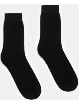 Носки MINAKU цвет чёрный, размер 42-43 (29 см)