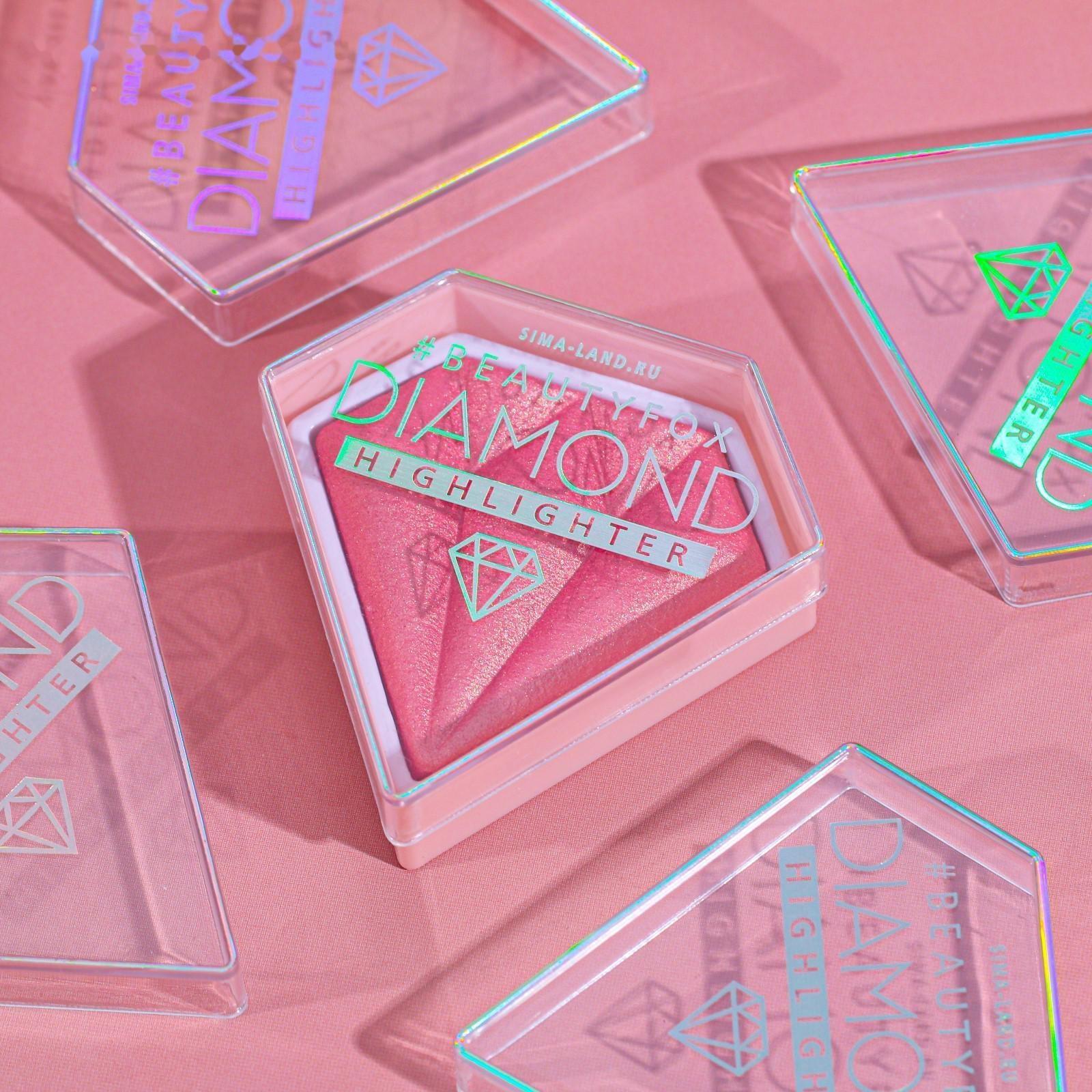 Запечённый хайлайтер для космического сияния, оттенок Pink love