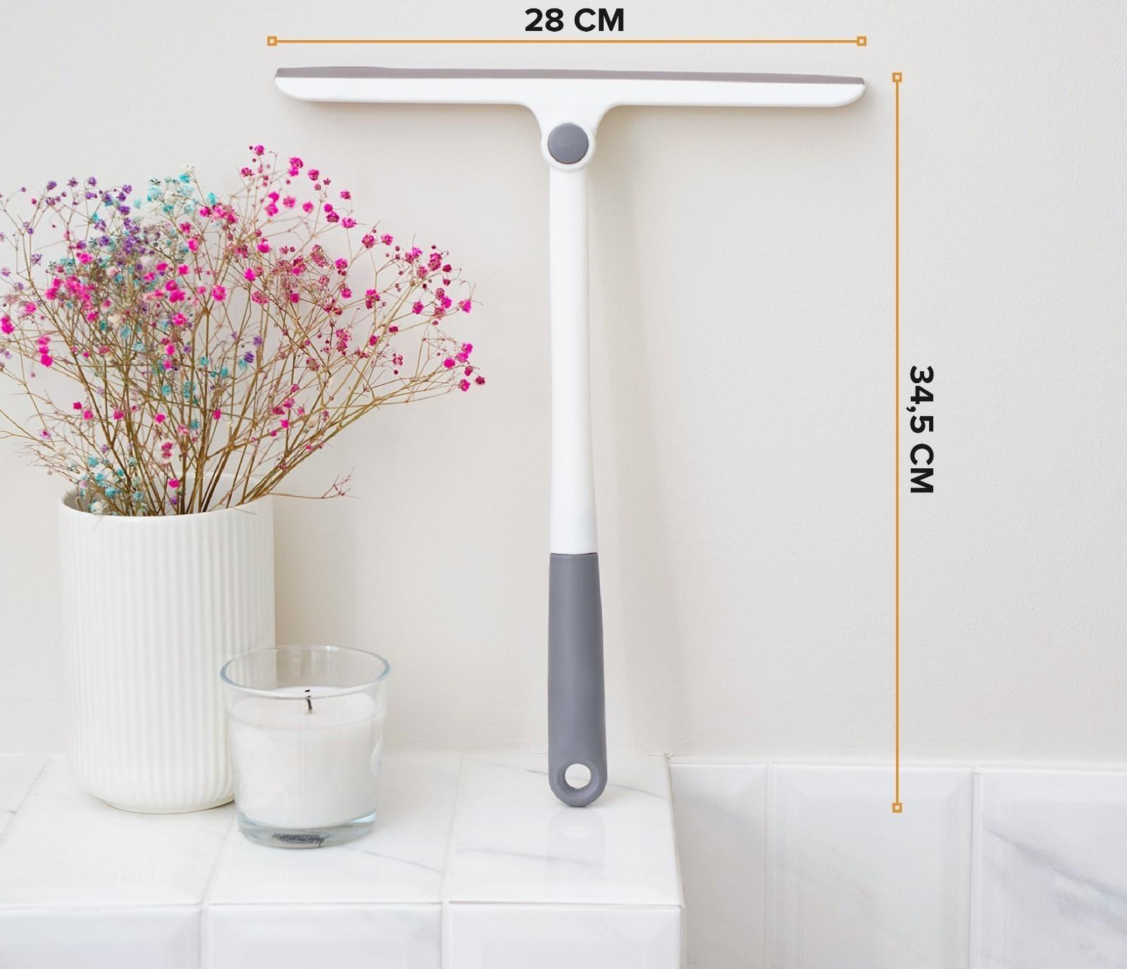 Водосгон с фиксатором Доляна «Элит», 34,5×28 см, цвет МИКС