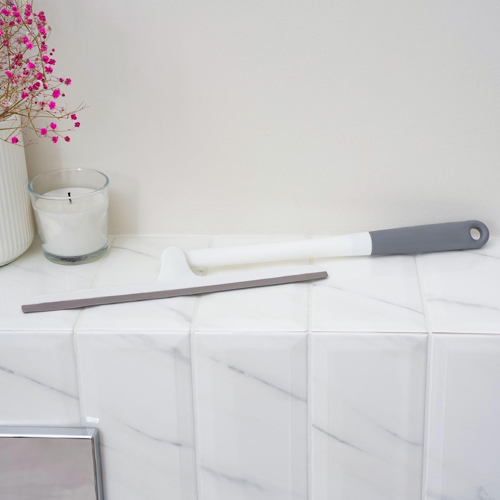 Водосгон с фиксатором Доляна «Элит», 34,5×28 см, цвет МИКС