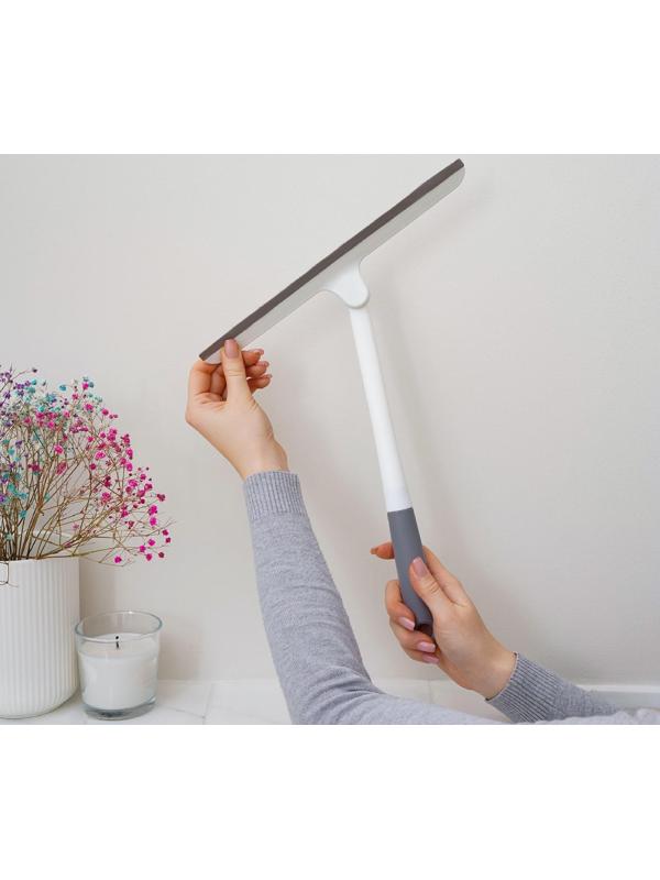 Водосгон с фиксатором Доляна «Элит», 34,5×28 см, цвет МИКС