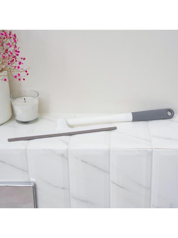 Водосгон с фиксатором Доляна «Элит», 34,5×28 см, цвет МИКС