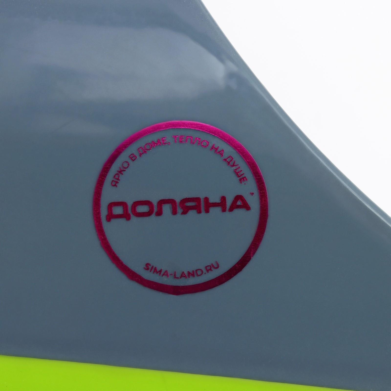 Водосгон Green day, с нержавеющей ручкой, силиконовый сгон