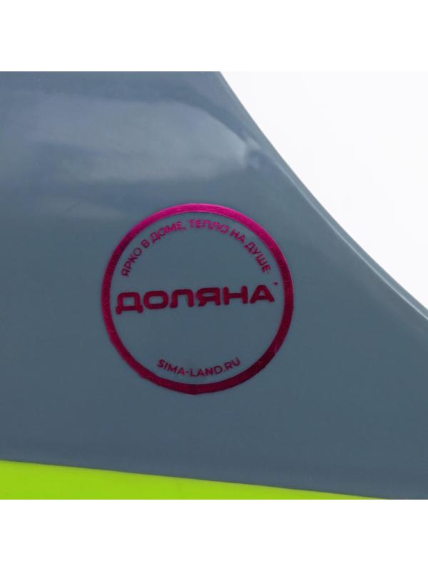 Водосгон Green day, с нержавеющей ручкой, силиконовый сгон