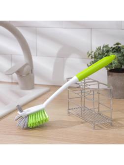 Щётка для посуды Доляна Green day, двойная, 29 см