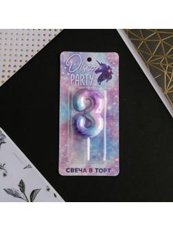 Свеча-цифра в торт «3»
