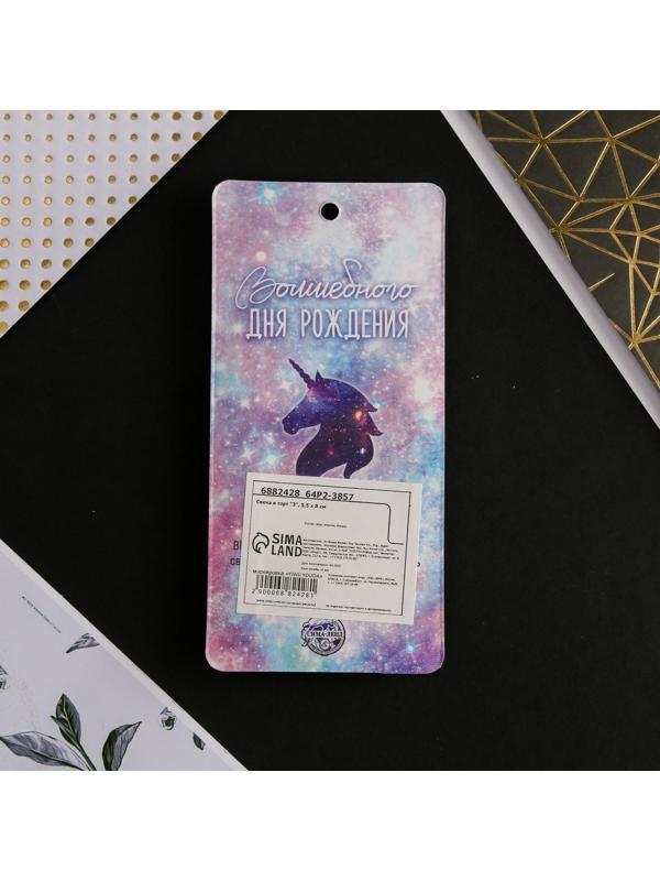 Свеча-цифра в торт «3»