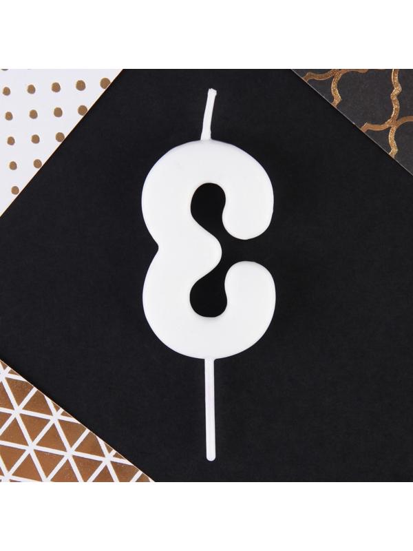 Свеча-цифра в торт «3»