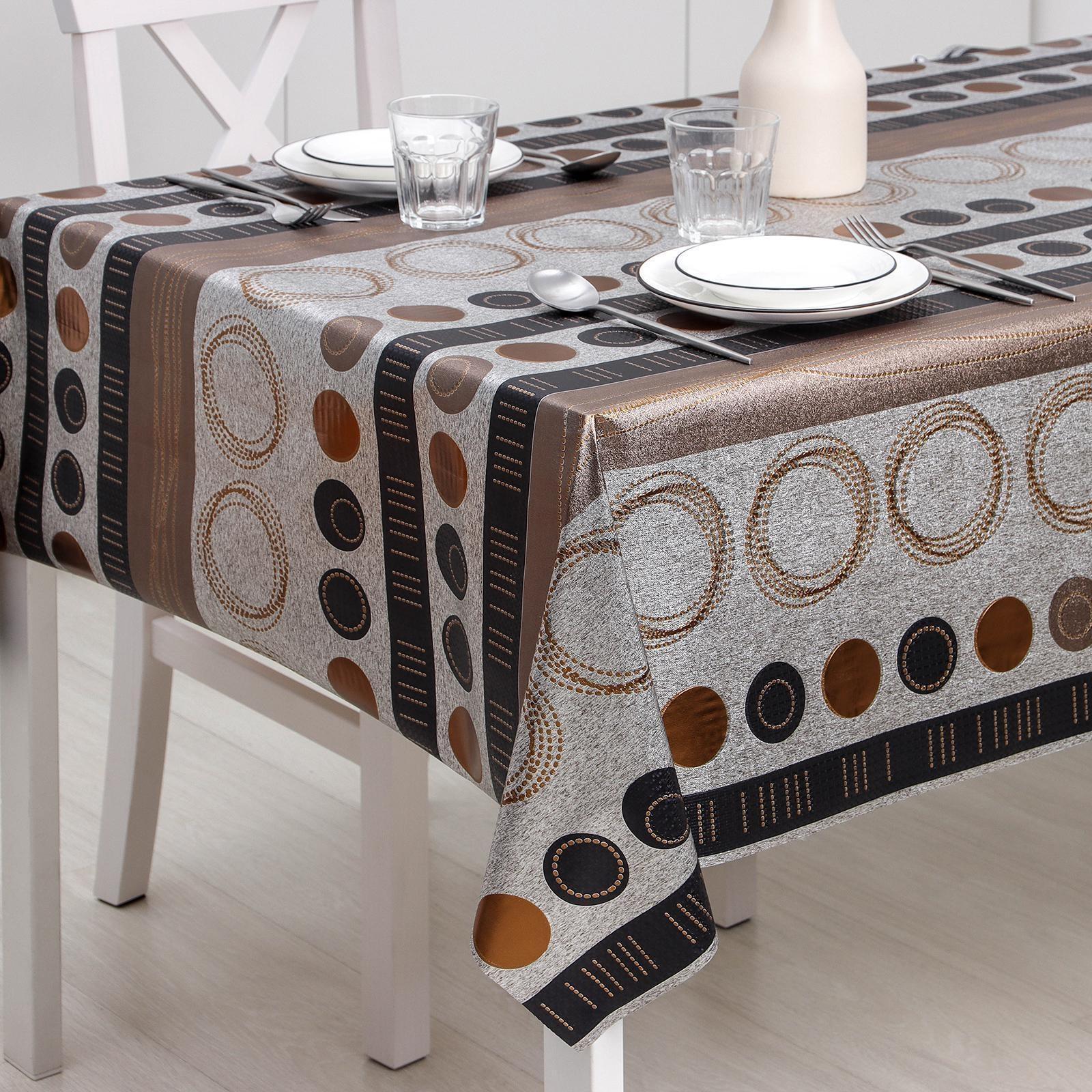 Клеёнка столовая на тканевой основе «Рио», рулон 20 метров, ширина 137 см