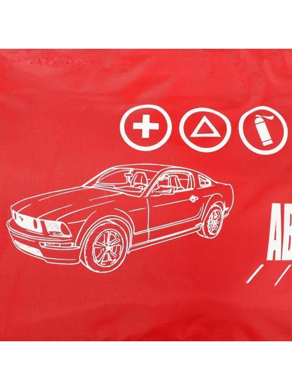 Сумка автомобилиста 46x22x12 см, красная