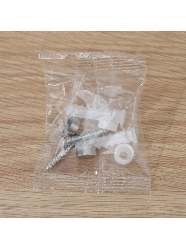 Подставка для губок и моющего средства навесная, 2 крючка, 26×11,5×4 см, нержавеющая сталь, цвет хром