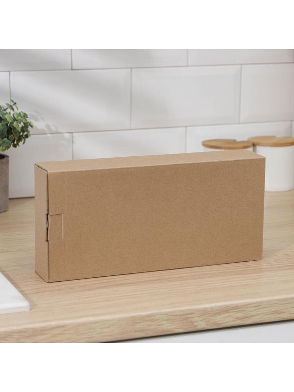 Подставка для губок и моющего средства навесная, 2 крючка, 26×11,5×4 см, нержавеющая сталь, цвет хром