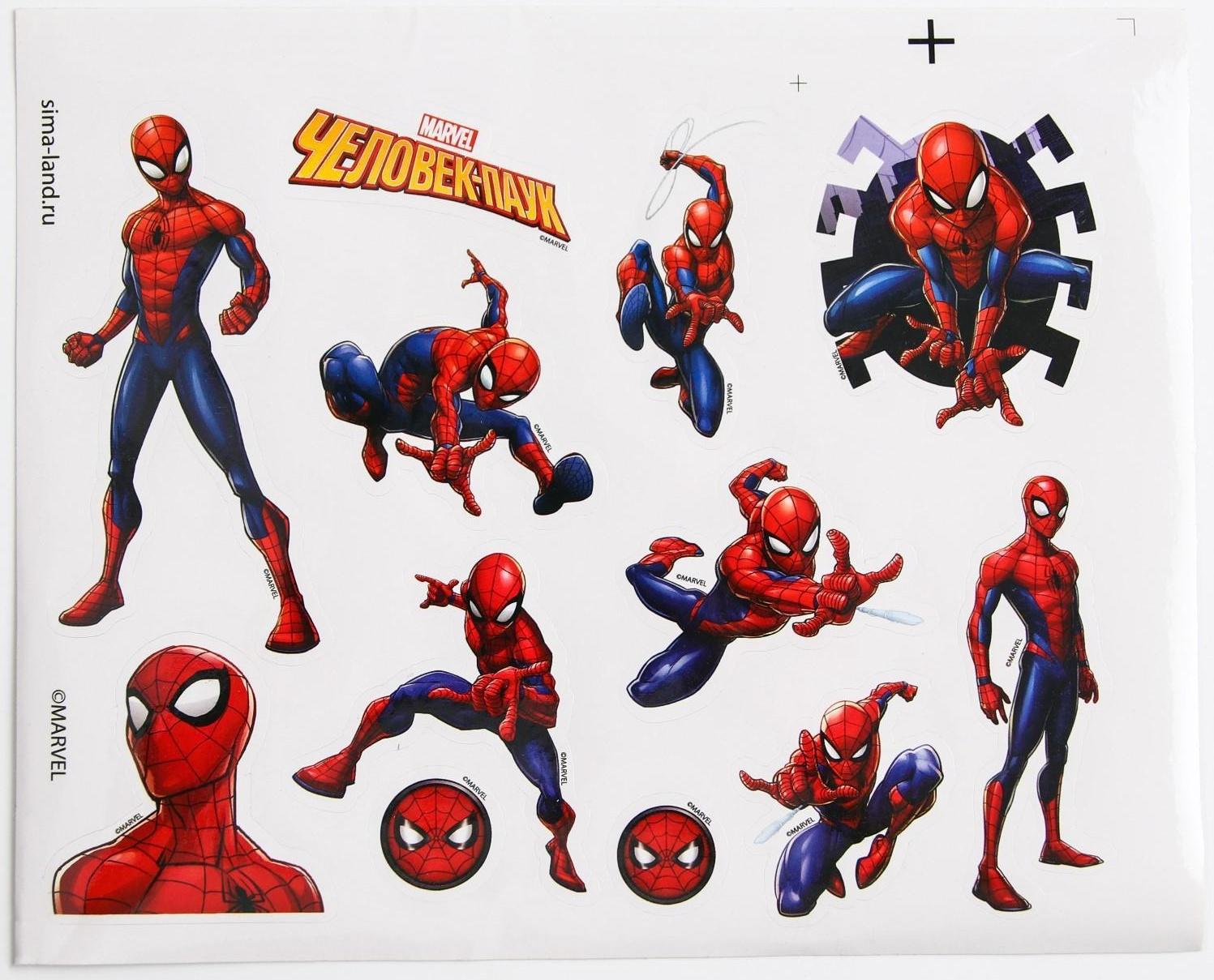 Доска для рисования мелом и маркером «планшет», Человек паук, Marvel