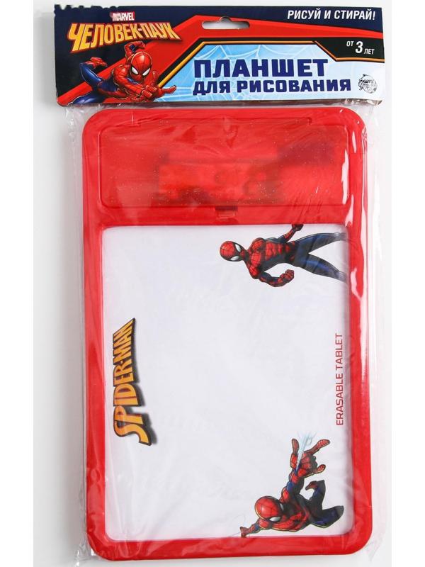 Доска для рисования мелом и маркером «планшет», Человек паук, Marvel