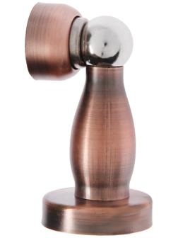 Упор дверной, магнитный LOCKLAND, цвет античная медь