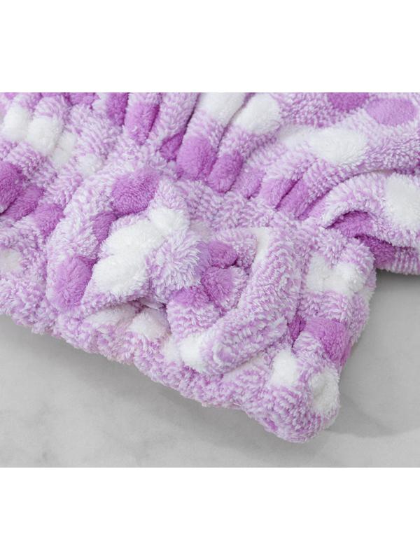 Чалма для сушки волос Доляна, микрофибра, цвет МИКС