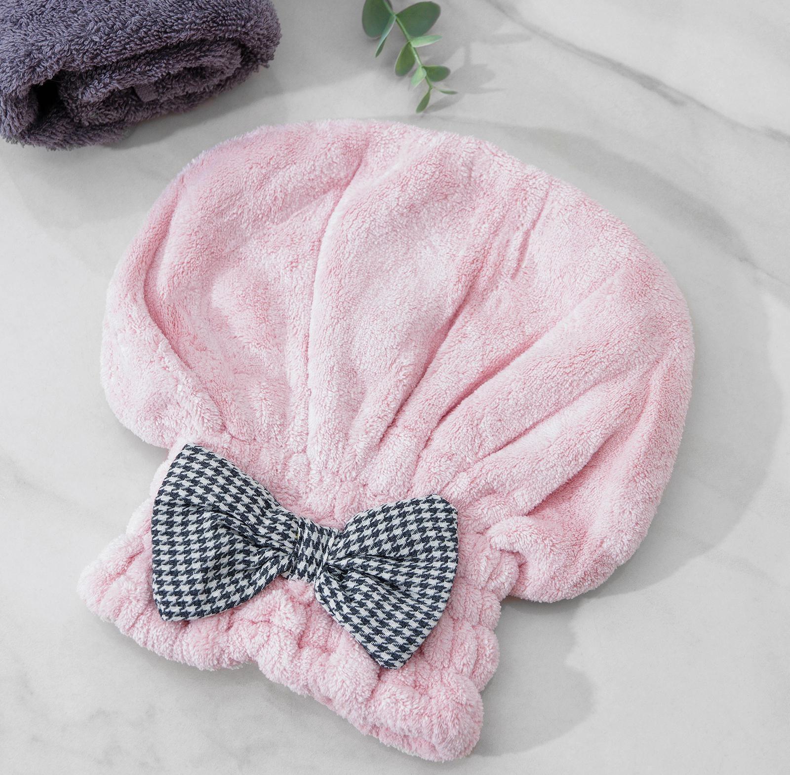 Чалма для сушки волос Доляна, микрофибра, цвет МИКС