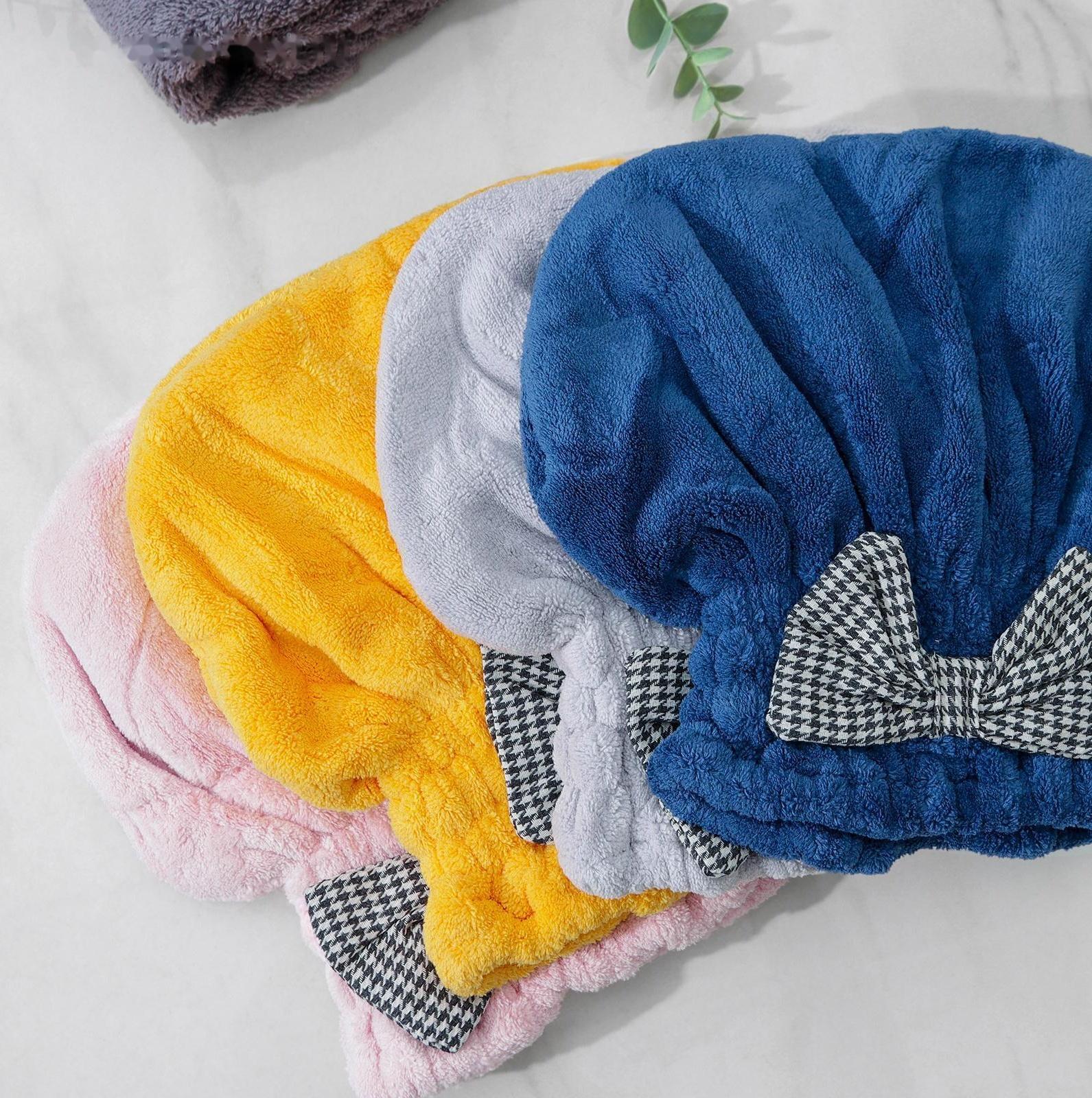 Чалма для сушки волос Доляна, микрофибра, цвет МИКС