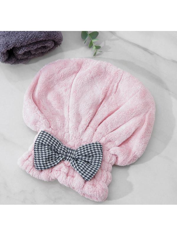 Чалма для сушки волос Доляна, микрофибра, цвет МИКС