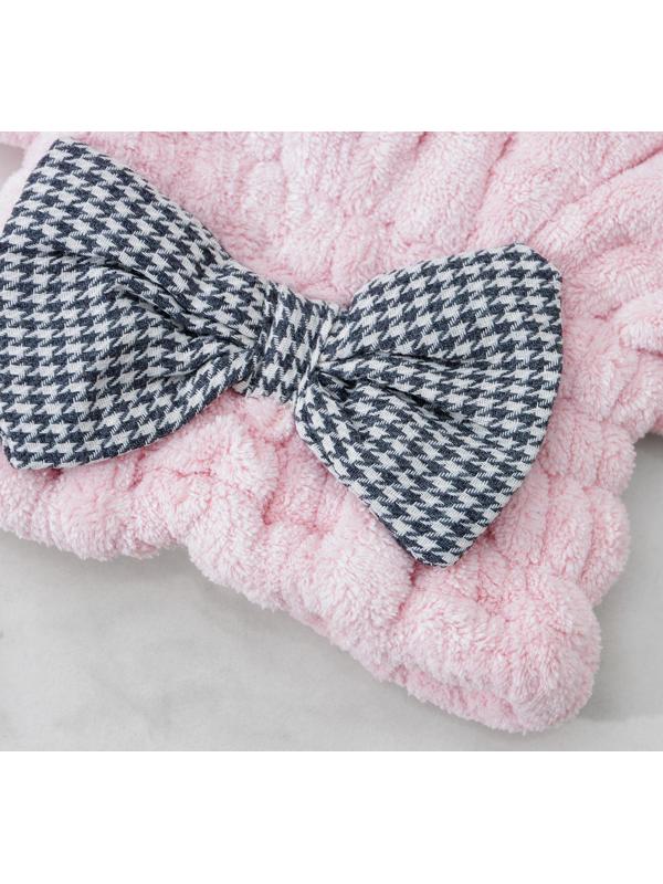 Чалма для сушки волос Доляна, микрофибра, цвет МИКС