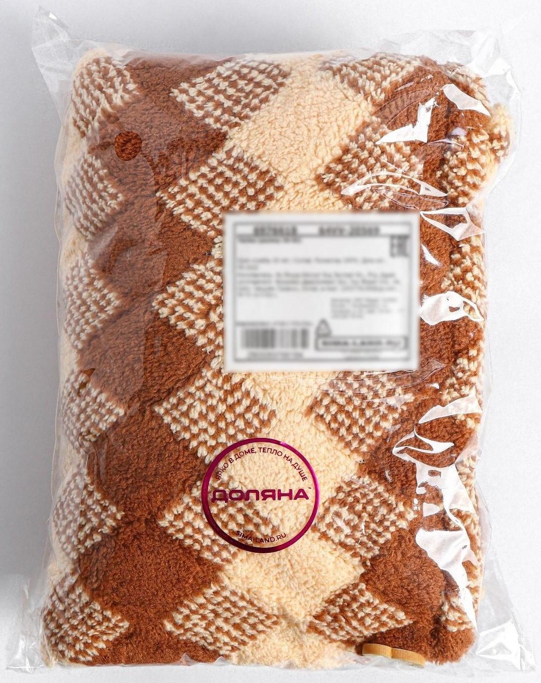 Чалма для сушки волос Доляна, микрофибра, с пуговкой, цвет МИКС