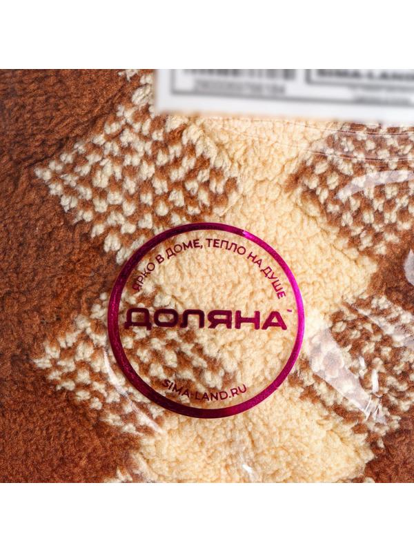 Чалма для сушки волос Доляна, микрофибра, с пуговкой, цвет МИКС