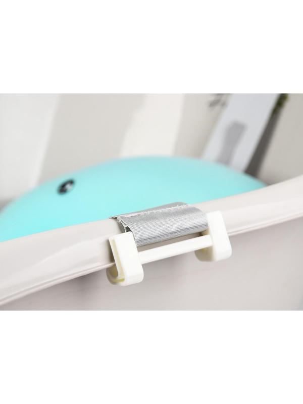 Подкладка - матрасик для купания детская «Кит», цвет голубой