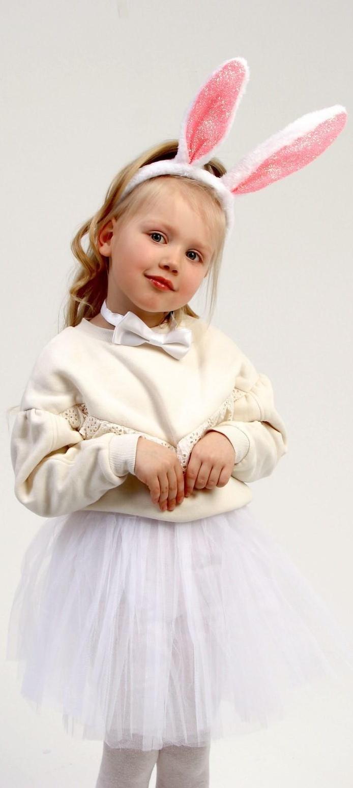 Карнавальный набор «Зайка», бабочка, юбка, ободок