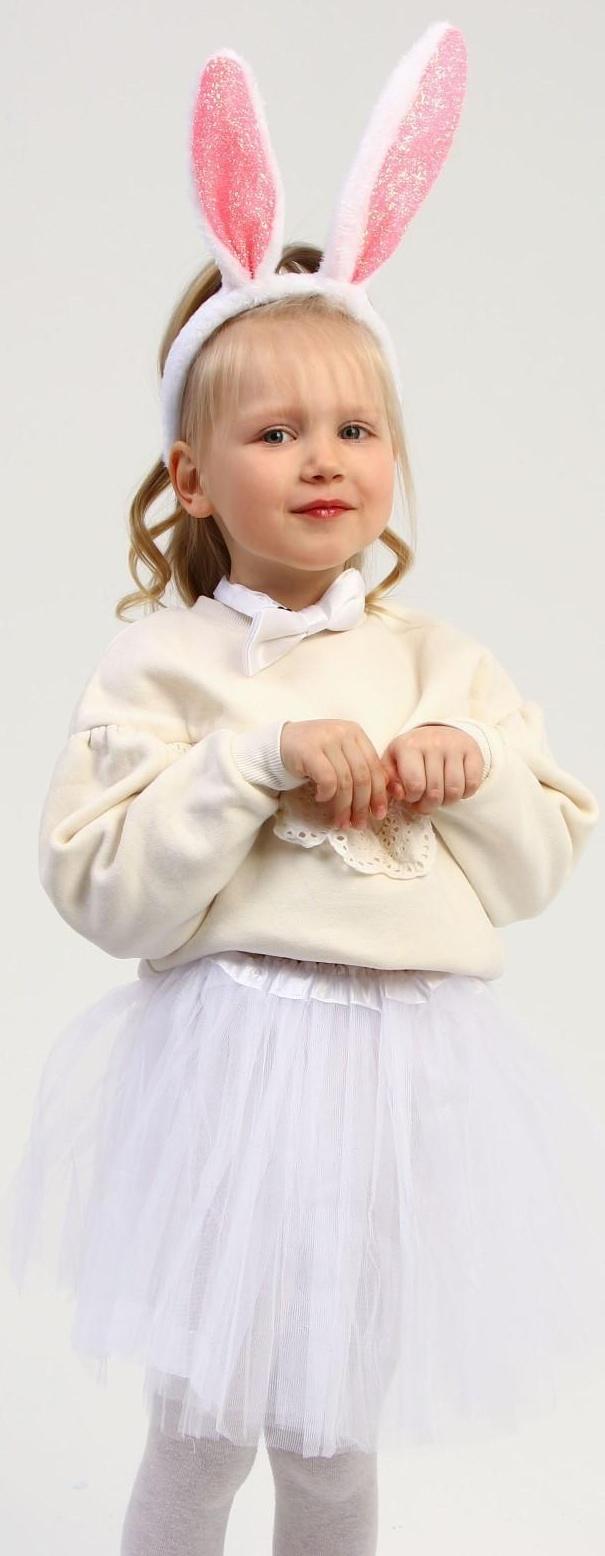 Карнавальный набор «Зайка», бабочка, юбка, ободок