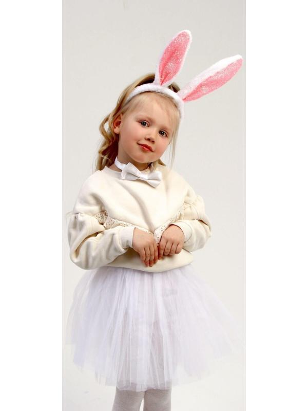 Карнавальный набор «Зайка», бабочка, юбка, ободок